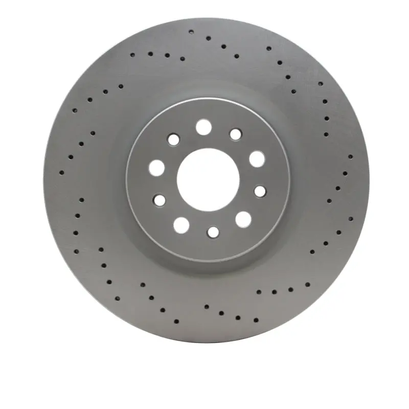 Dfc 14-24 Maserati Ghibli Front Drilled Geospec Coated Rotor 1