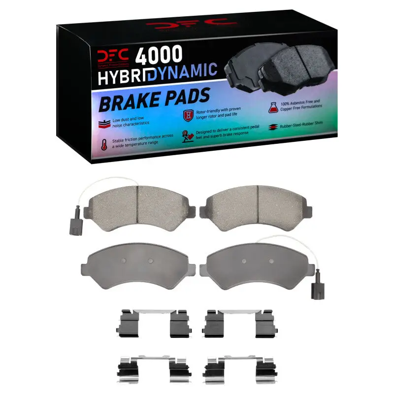 Dfc 14-25 Ram Promaster Ev Front 4000 Hybridynamic Brake Pads And Hardware Kit 1