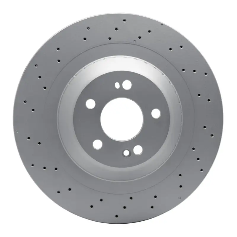 Dfc 15-17 Mercedes-Benz Maybach S600 Rear Drilled Geospec Coated Rotor 1