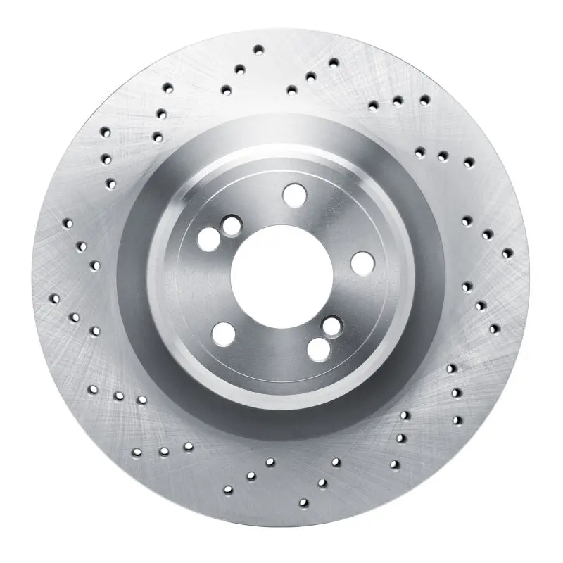 Dfc 15-19 Bmw X6 Left Rear Drilled Brake Rotor 1