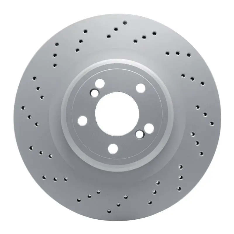 Dfc 15-19 Bmw X6 Left Rear Drilled Hi-Carbon Alloy Geomet Coated Rotor 1