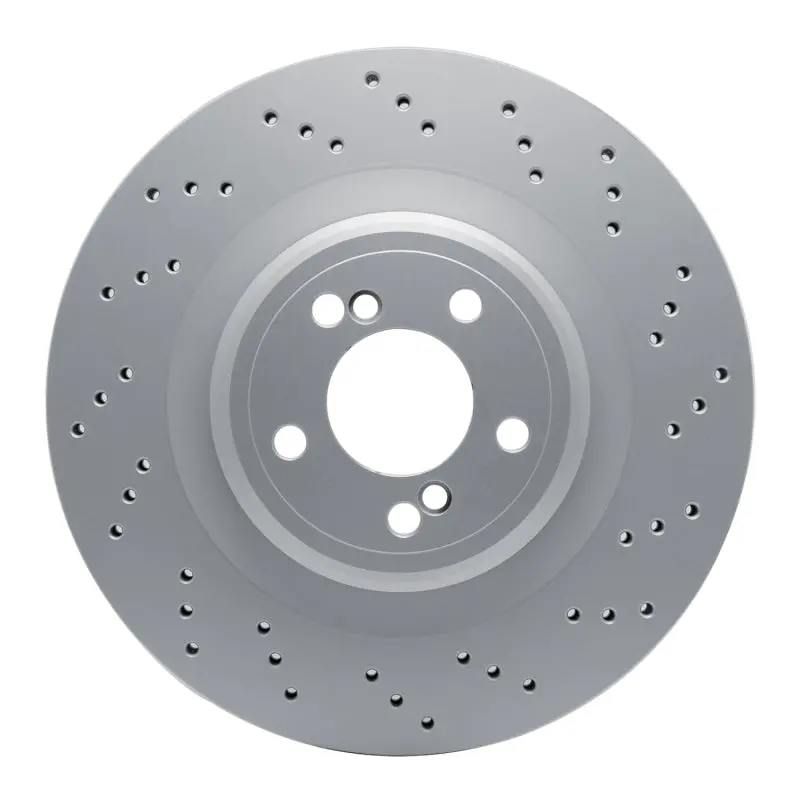 Dfc 15-19 Bmw X6 Right Rear Drilled Geospec Coated Rotor 1