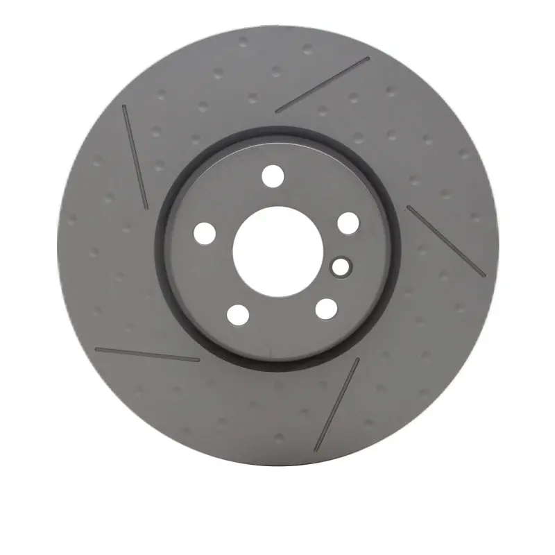 Dfc 15-19 Mini Cooper (Excl Clubman) Front Geospec Coated Rotor - Dimpled And Slotted 1