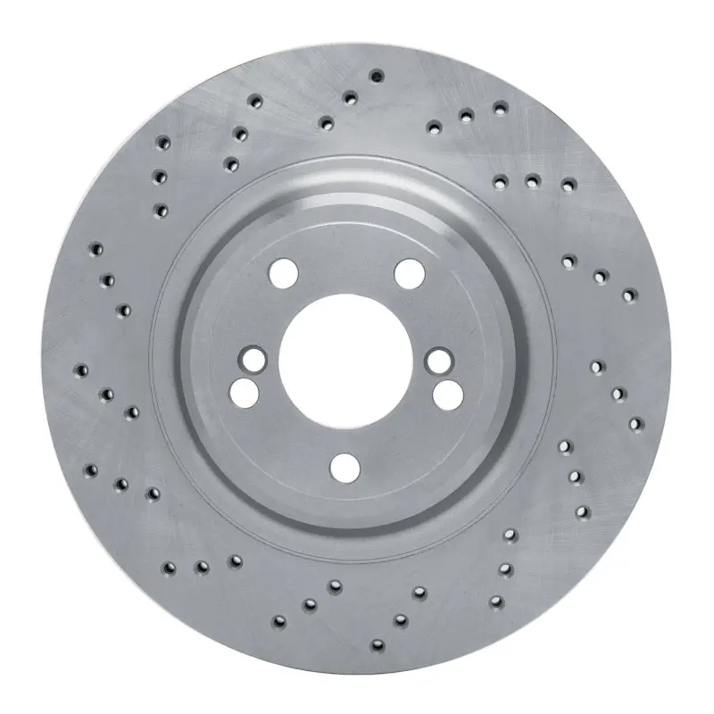 Dfc 15-20 Bmw M2 Left Rear Drilled Brake Rotor 1