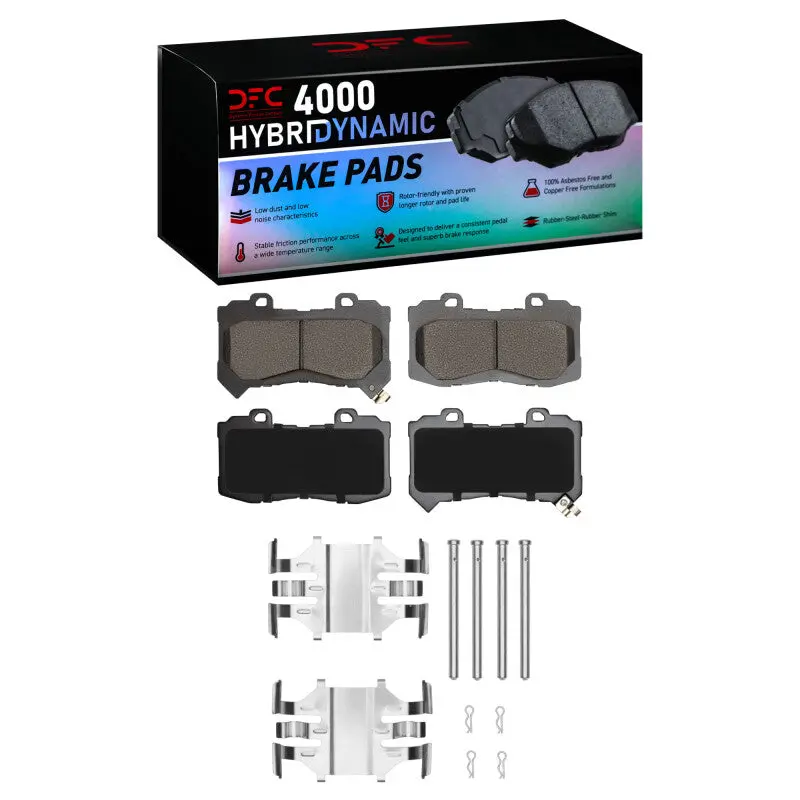 Dfc 15-20 Chevrolet Colorado Front 4000 Hybridynamic Brake Pads And Hardware Kit 1