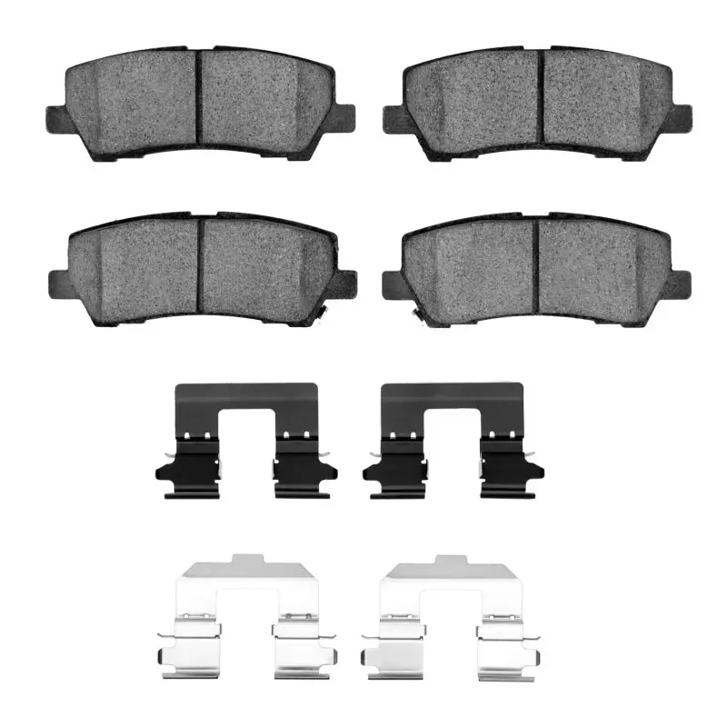 Dfc 15-21 Ford Mustang Rear 4000 Hybridynamic Brake Pads And Hardware Kit 1