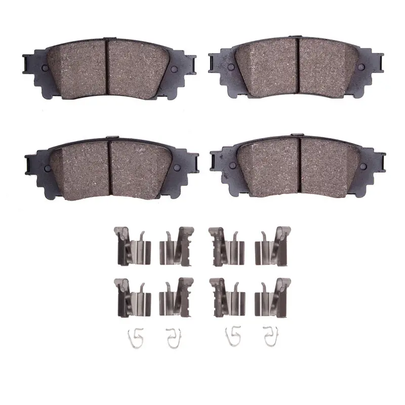 Dfc 15-21 Lexus Nx300h Rear 4000 Hybridynamic Brake Pads And Hardware Kit 1