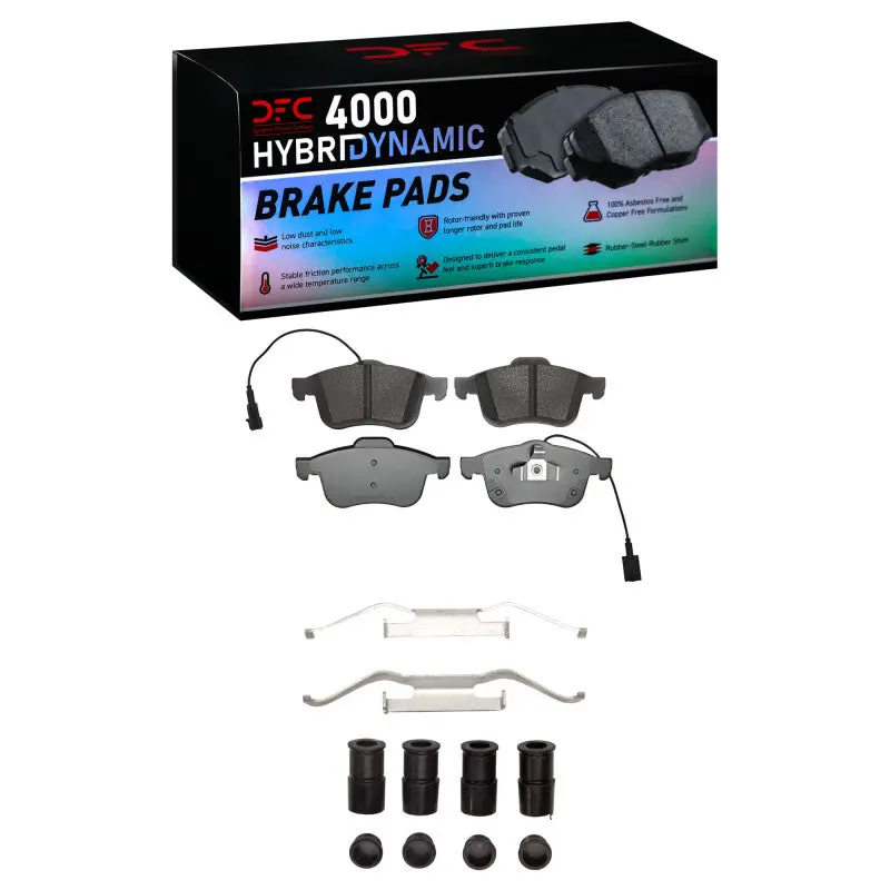 Dfc 15-22 Ram Promaster City Front 4000 Hybridynamic Brake Pads And Hardware Kit 1