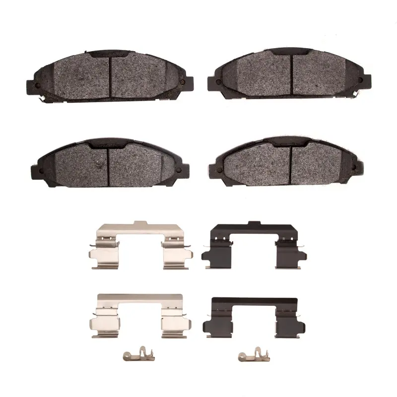 Dfc 15-23 Ford Mustang Front 4000 Hybridynamic Brake Pads And Hardware Kit 1