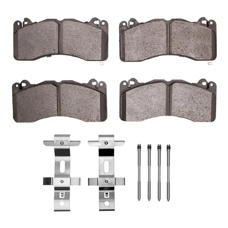 Dfc 15-23 Ford Mustang Front 4000 Hybridynamic Brake Pads And Hardware Kit 1