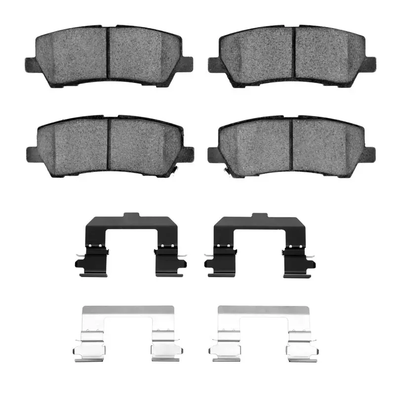 Dfc 15-23 Ford Mustang Rear 4000 Hybridynamic Brake Pads And Hardware Kit 1
