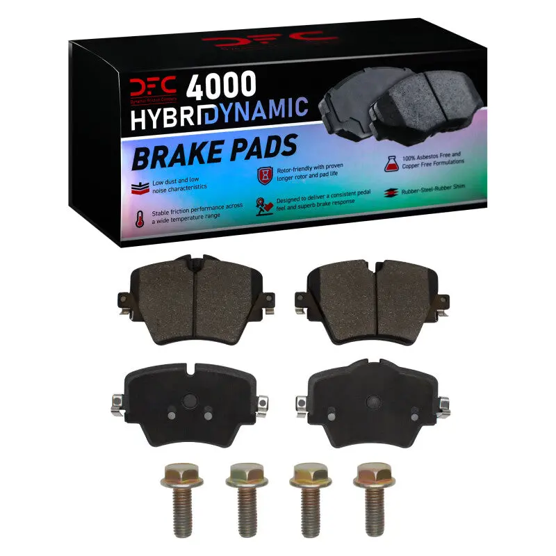 Dfc 15-25 Bmw 320I (Mexico) Front 4000 Hybridynamic Brake Pads And Hardware Kit 1