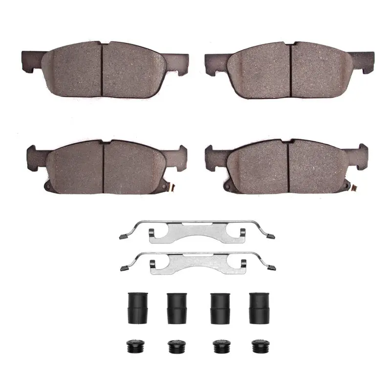 Dfc 15-25 Ford Edge Front 4000 Hybridynamic Brake Pads And Hardware Kit 1
