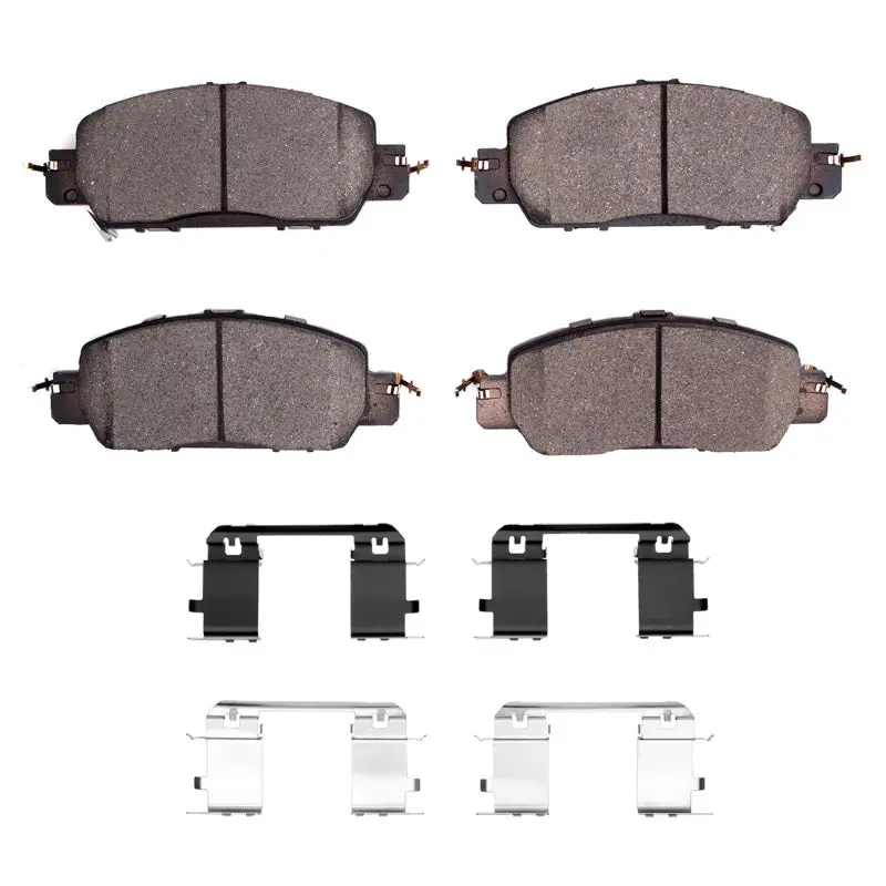 Dfc 16-17 Honda Accord Coupe Front 4000 Hybridynamic Brake Pads And Hardware Kit 1