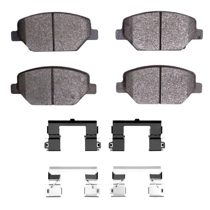 Dfc 16-21 Buick Lacrosse Front 4000 Hybridynamic Brake Pads And Hardware Kit 1