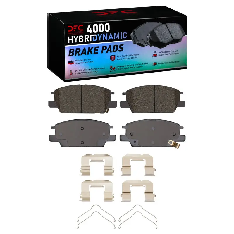 Dfc 16-22 Buick Regal Sportback Front 4000 Hybridynamic Brake Pads And Hardware Kit 1