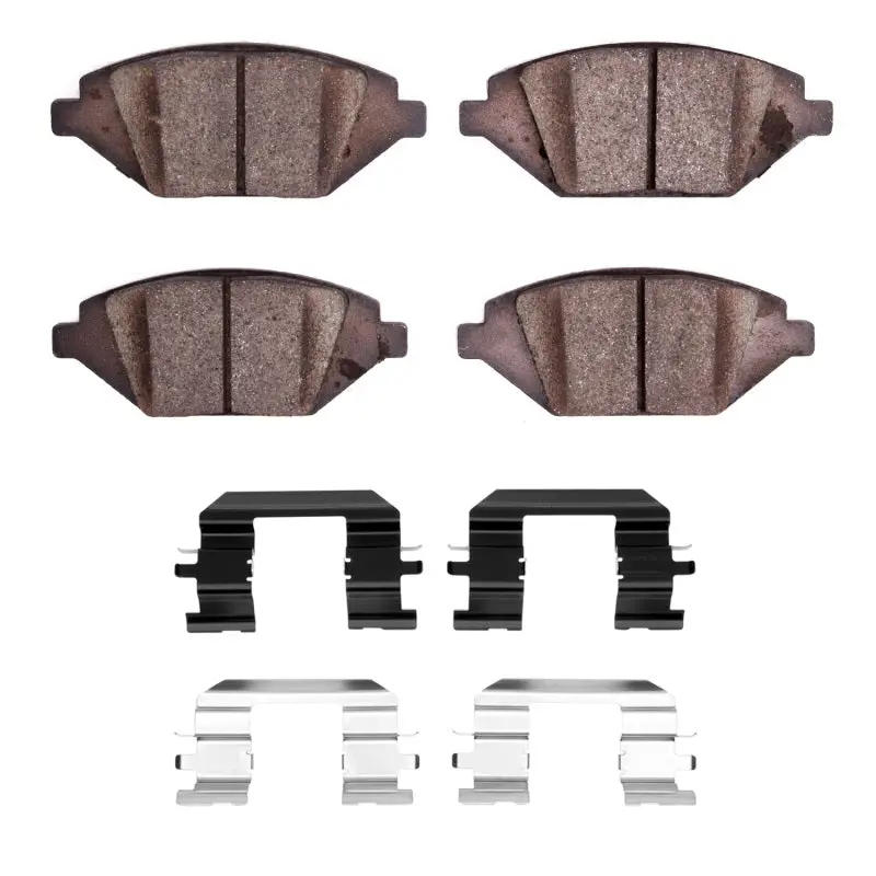 Dfc 16-22 Chevrolet Spark (Usa/Canada) Front 4000 Hybridynamic Brake Pads And Hardware Kit 1