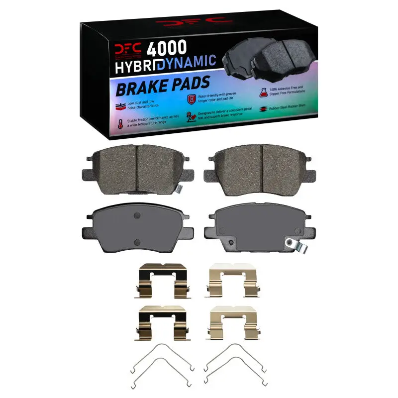 Dfc 16-23 Chevrolet Volt Front 4000 Hybridynamic Brake Pads And Hardware Kit 1