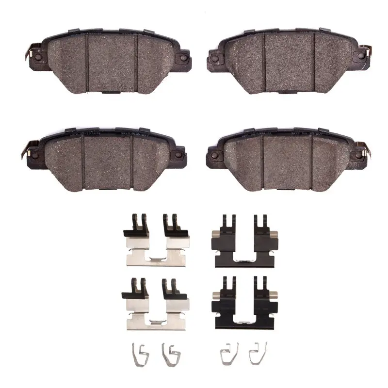 Dfc 16-23 Mazda Cx-9 Rear 4000 Hybridynamic Brake Pads And Hardware Kit 1