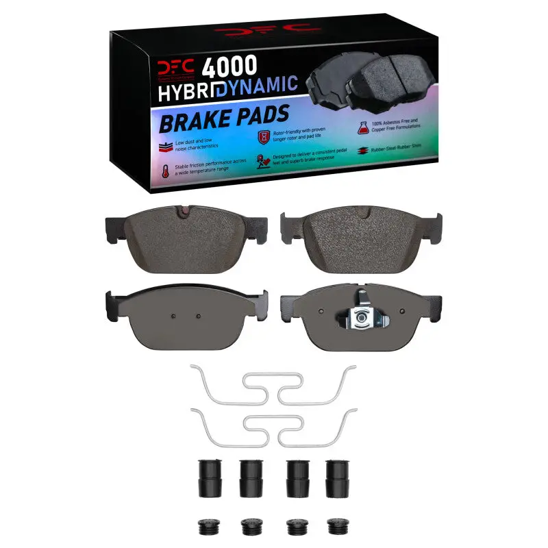 Dfc 16-24 Polestar Polestar 2 Front 4000 Hybridynamic Brake Pads And Hardware Kit 1