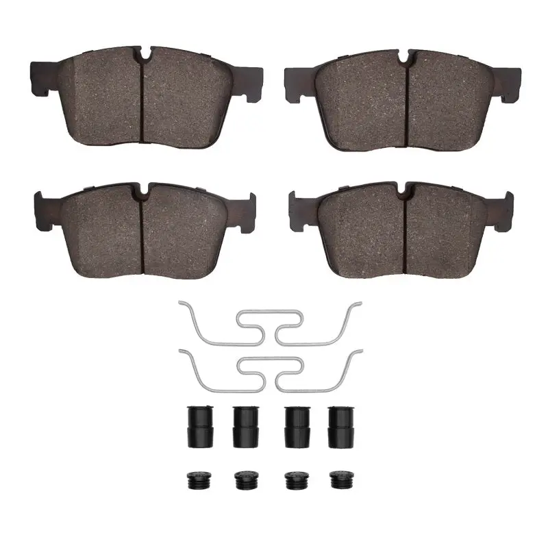 Dfc 16-25 Jaguar I-Pace Front 4000 Hybridynamic Brake Pads And Hardware Kit 1