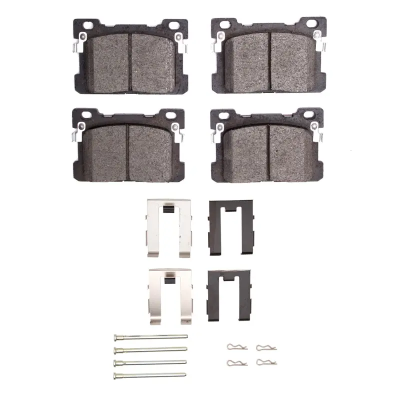 Dfc 17-19 Genesis G90 Rear 5000 Advanced Ceramic Brake Pads And Hardware Kit 1