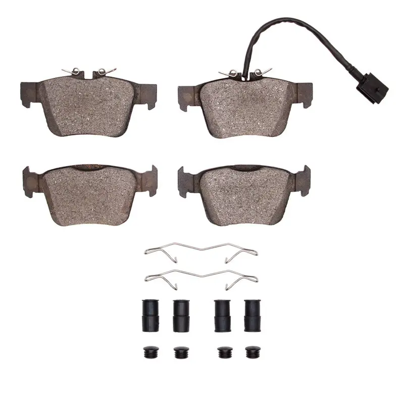 Dfc 17-24 Maserati Levante Rear 4000 Hybridynamic Brake Pads And Hardware Kit 1