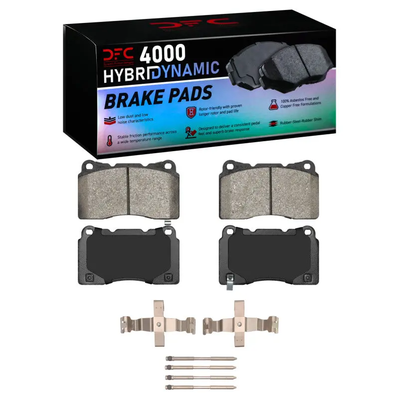 Dfc 17-25 Acura Integra Front 4000 Hybridynamic Brake Pads And Hardware Kit 1