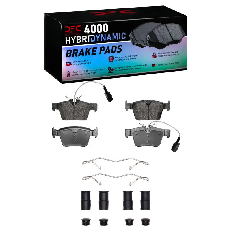 Dfc 17-25 Alfa Romeo Giulia Rear 4000 Hybridynamic Brake Pads And Hardware Kit 1