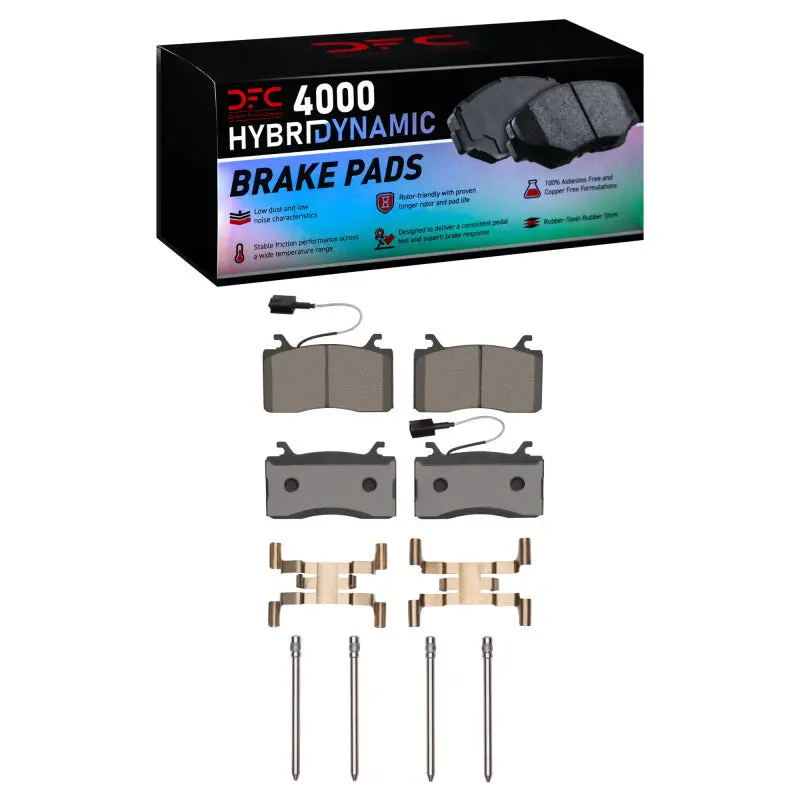 Dfc 17-25 Alfa Romeo Stelvio Front 4000 Hybridynamic Brake Pads And Hardware Kit 1