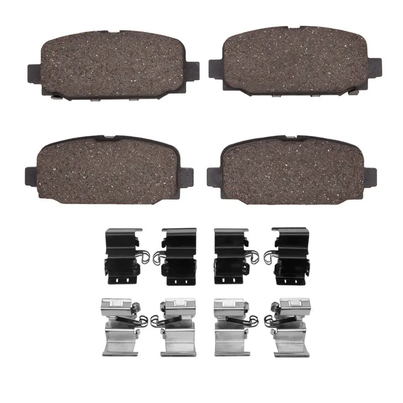 Dfc 17-25 Jeep Compass Rear 4000 Hybridynamic Brake Pads And Hardware Kit 1