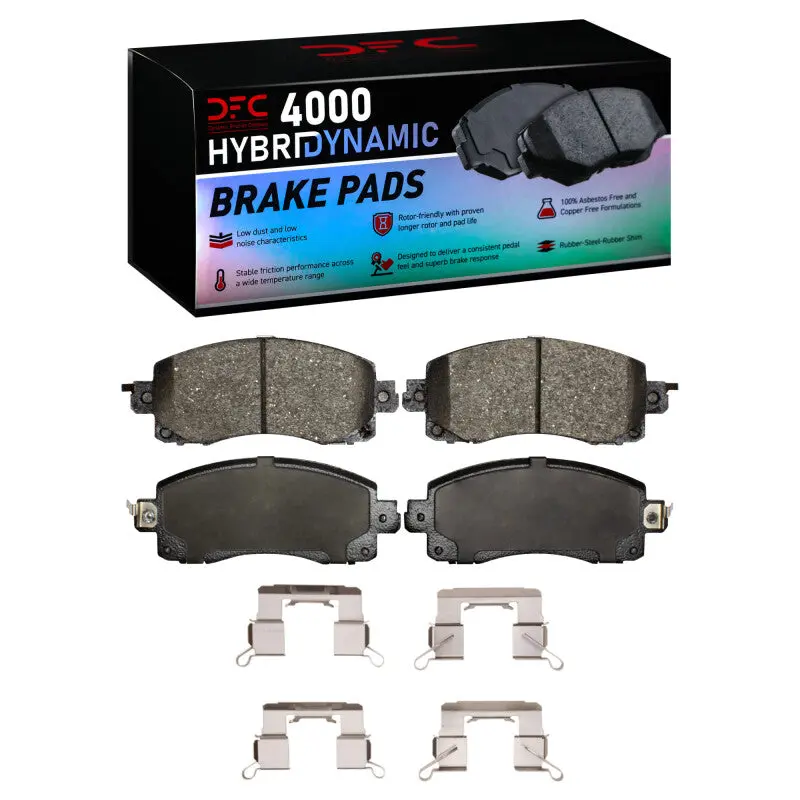 Dfc 17-25 Subaru Crosstrek Front 4000 Hybridynamic Brake Pads And Hardware Kit 1