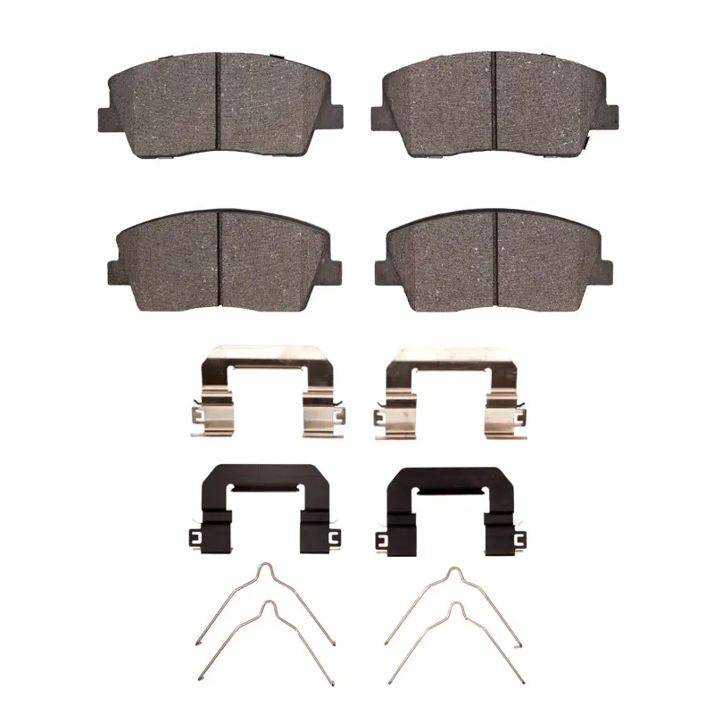 Dfc 18-23 Genesis G70 Front 4000 Hybridynamic Brake Pads And Hardware Kit 1