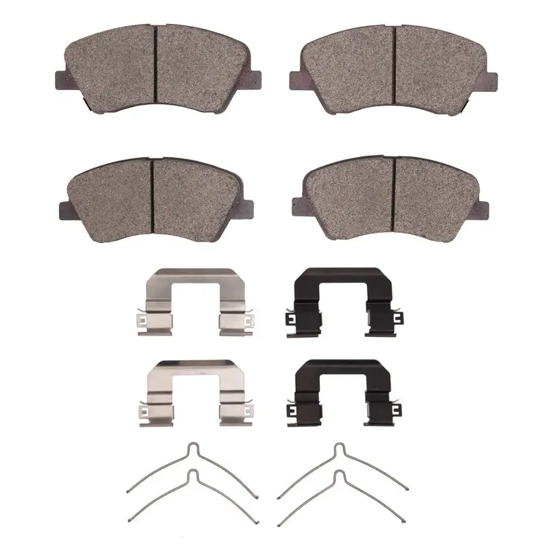 Dfc 18-23 Hyundai Accent Front 4000 Hybridynamic Brake Pads And Hardware Kit 1