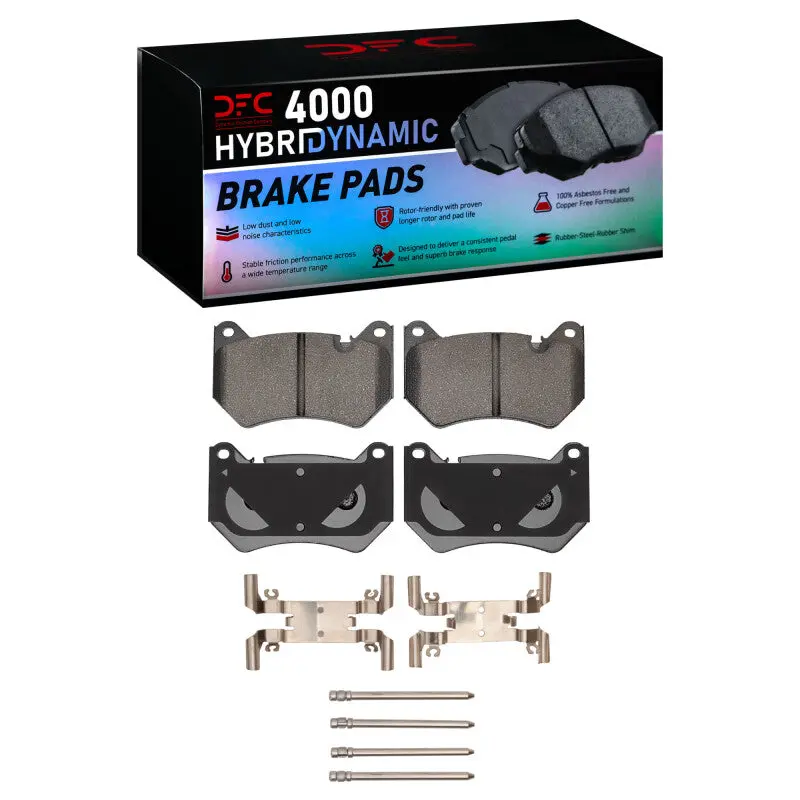 Dfc 18-25 Audi Q5 (Usa/Canada) Except Hybrid Front 4000 Hybridynamic Brake Pads And Hardware Kit 1