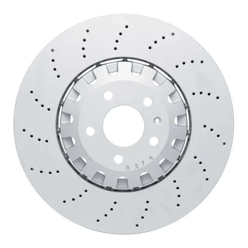 Dfc 18-25 Audi Rs5 Front Drilled Hi-Carbon Alloy Geomet Coated Rotor 1