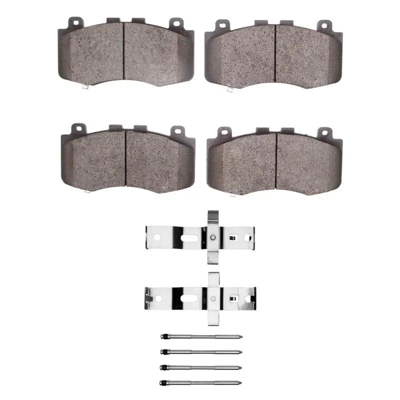 Dfc 18-25 Dodge Durango Front 4000 Hybridynamic Brake Pads And Hardware Kit 1