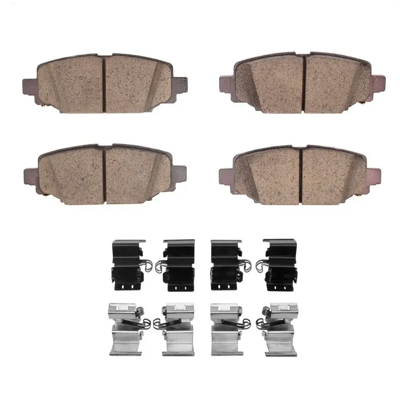 Dfc 18-25 Jeep Wrangler Rear 4000 Hybridynamic Brake Pads And Hardware Kit 1