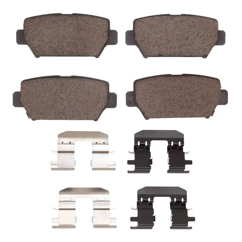 Dfc 18-25 Mitsubishi Eclipse Cross Rear 4000 Hybridynamic Brake Pads And Hardware Kit 1