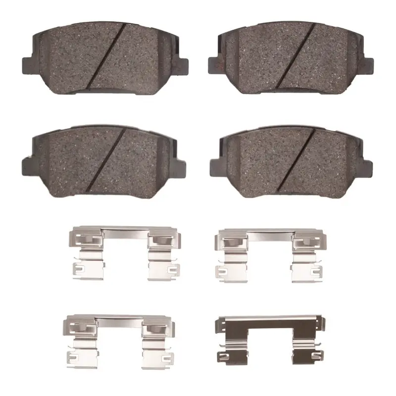 Dfc 19-20 Hyundai Santa Fe Front 4000 Hybridynamic Brake Pads And Hardware Kit 1