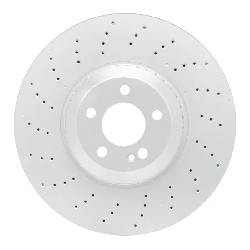 Dfc 19-23 Mercedes-Benz Cls53 Amg Front Drilled Geospec Coated Rotor 1