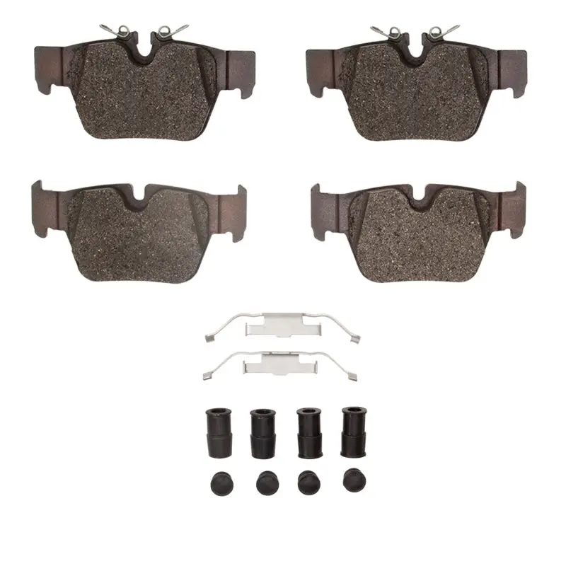 Dfc 19-24 Bmw X2 Rear 4000 Hybridynamic Brake Pads And Hardware Kit 1