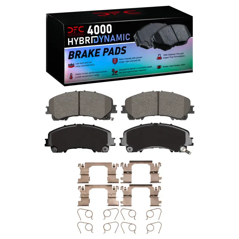 Dfc 19-24 Infiniti Qx55 Front 4000 Hybridynamic Brake Pads And Hardware Kit 1