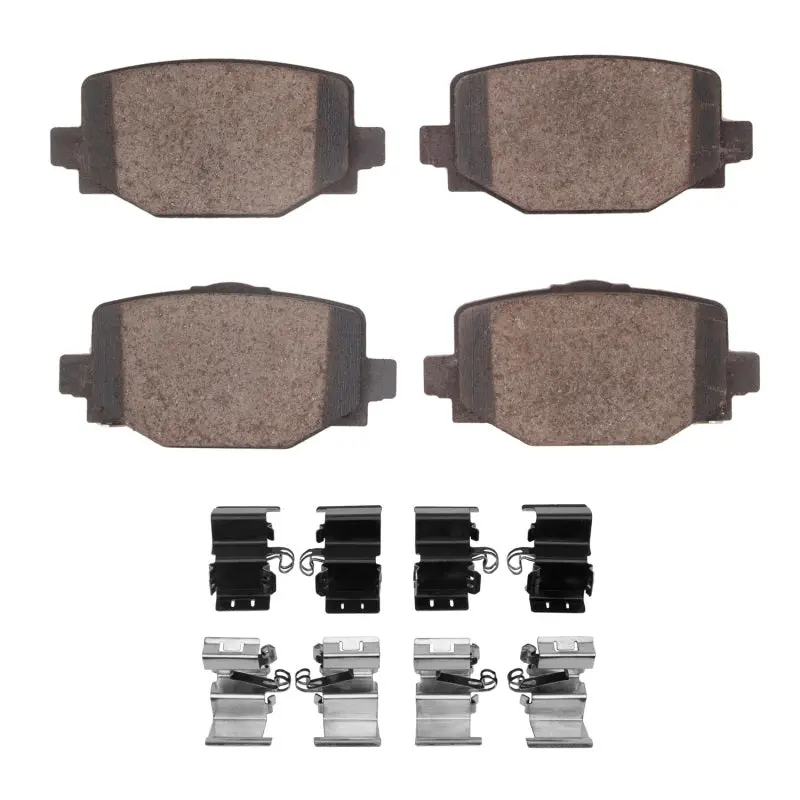Dfc 19-24 Infiniti Qx55 Rear 4000 Hybridynamic Brake Pads And Hardware Kit 1