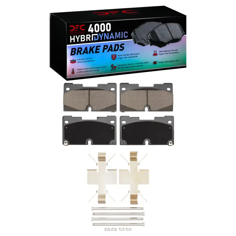 Dfc 19-25 Cadillac Escalade Esv Front 4000 Hybridynamic Brake Pads And Hardware Kit 1