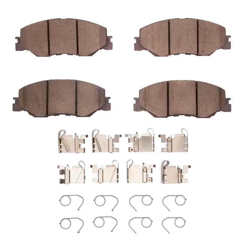 Dfc 19-25 Honda Civic Sedan Front 4000 Hybridynamic Brake Pads And Hardware Kit 1