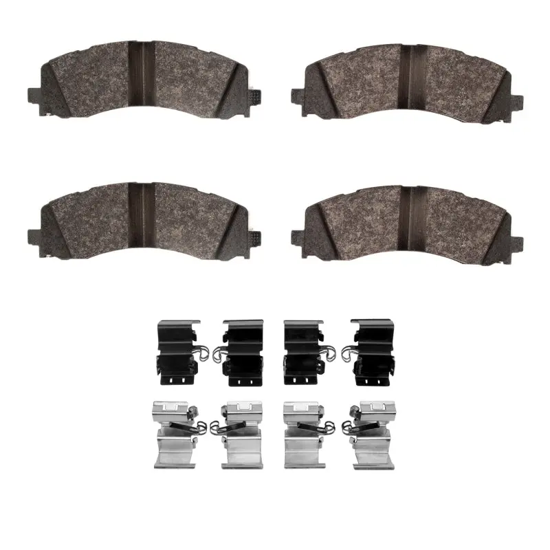 Dfc 19-25 Ram 2500 Rear 4000 Hybridynamic Brake Pads And Hardware Kit 1