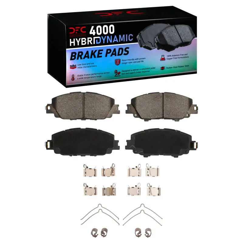 Dfc 19-25 Toyota Prius Prime Front 4000 Hybridynamic Brake Pads And Hardware Kit 1
