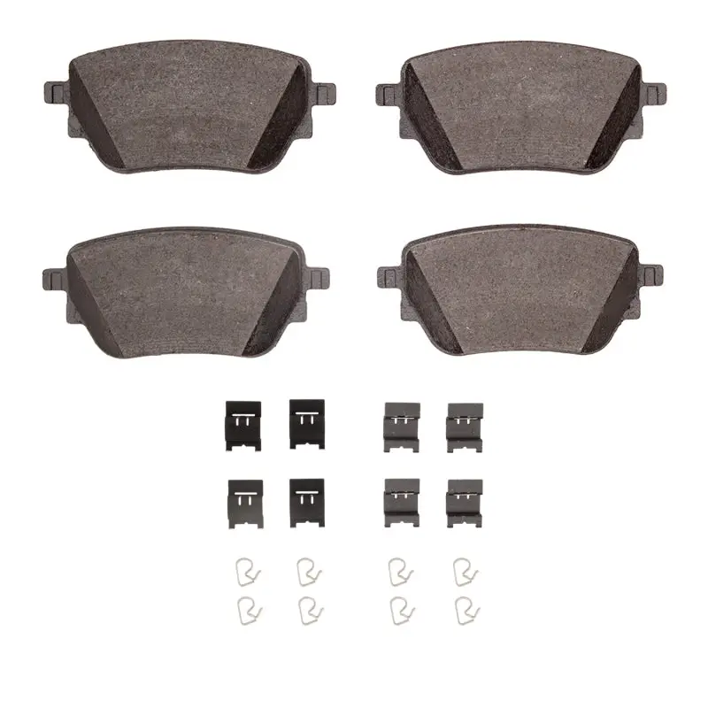 Dfc 19-26 Mercedes-Benz Cla200 (Mexico) Rear 4000 Hybridynamic Brake Pads And Hardware Kit 1