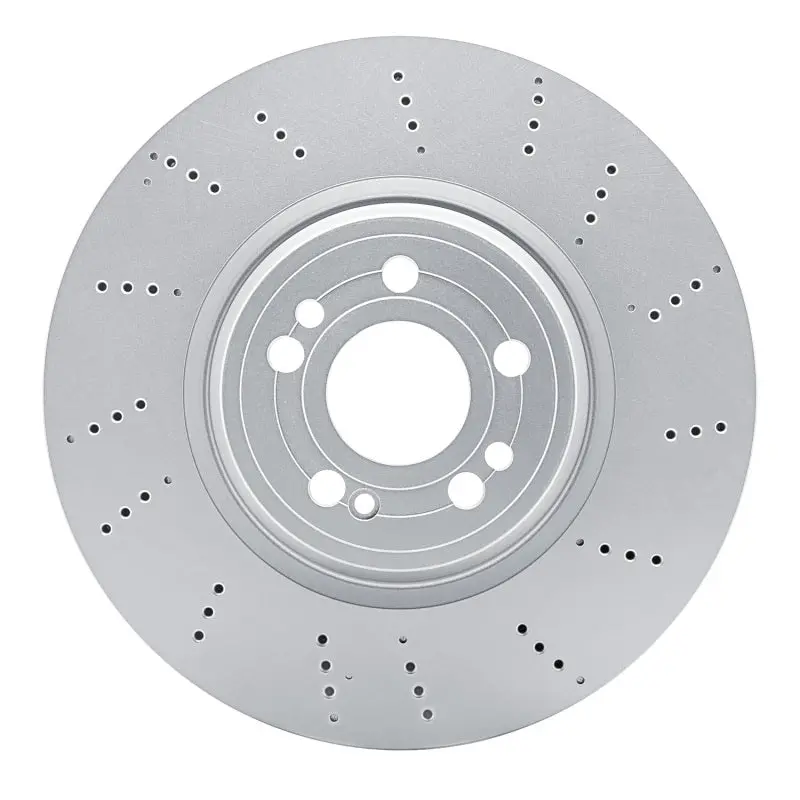 Dfc 20-23 Mercedes-Benz Gle350 Front Drilled Hi-Carbon Alloy Geomet Coated Rotor 1
